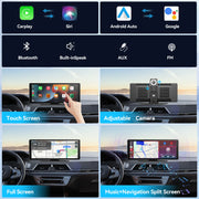 DriveScreen Pro™ — Écran CarPlay & Android Auto sans fil 10,26"